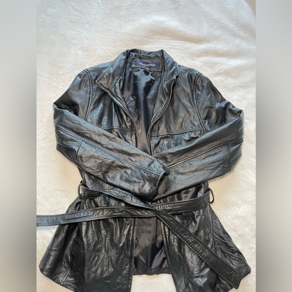 DOCKERS Leather Jacket